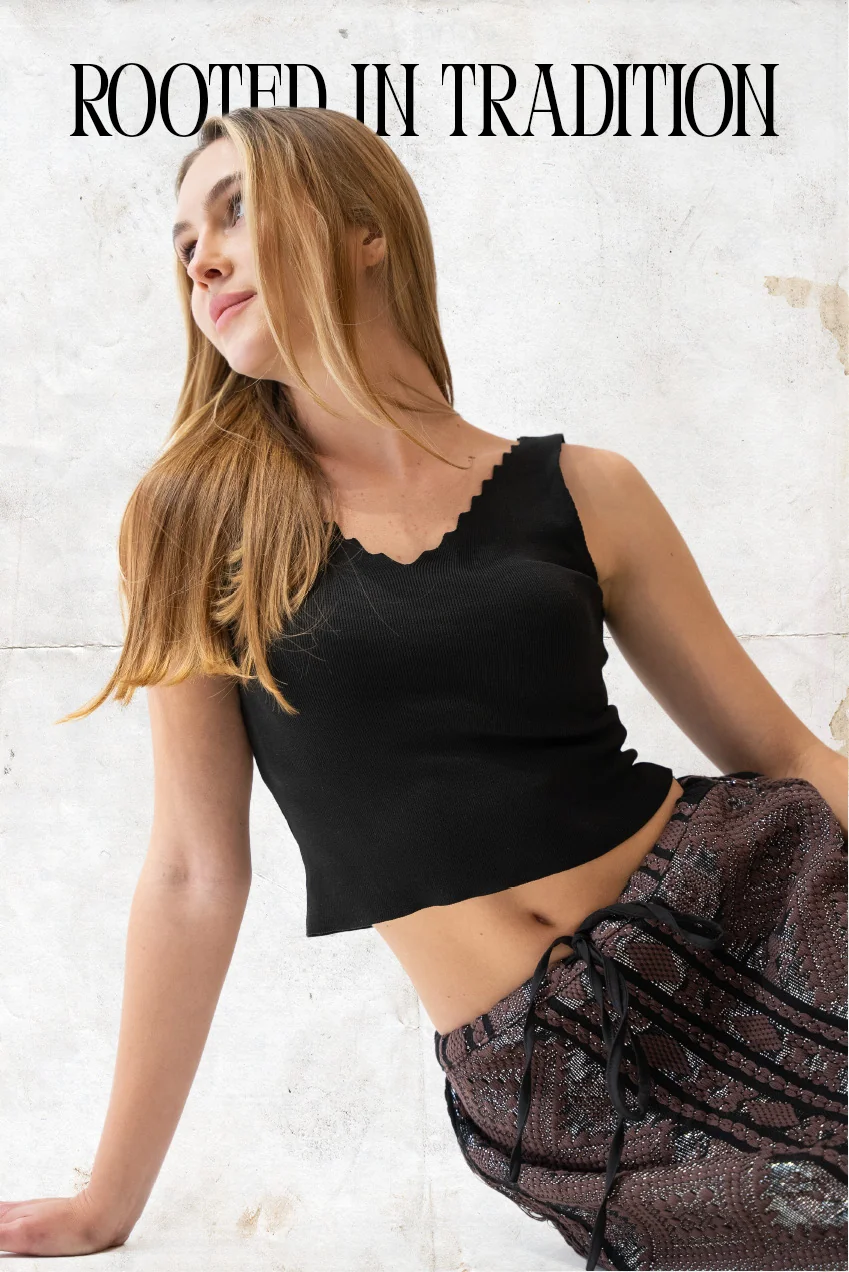Fashion editorial portrait